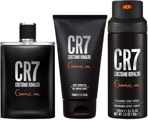 Gift Set CR7 Game On 3pc 3.3 oz. EDT + Men