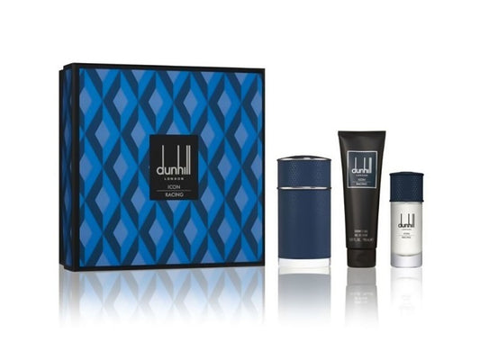 Gift Set Dunhill Icon Racing Blue 3pc 3.4 oz. Men