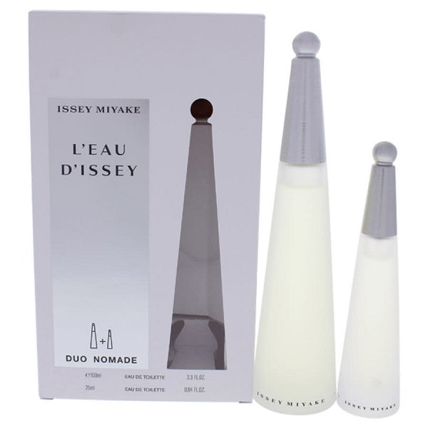 Gift Set L'eau D'issey Duo By Issey Miyake 2pc 3.3 oz. EDT + 0.84 oz. EDT Women