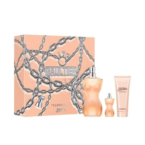 Gift Set J.P. Gaultier Classique 3pc 3.4 oz. EDT Women