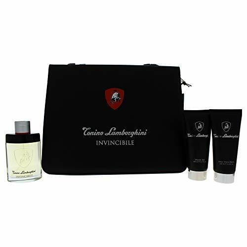 Gift Set Lamborghini Invincible 4pc 3.4 oz. + Case Men