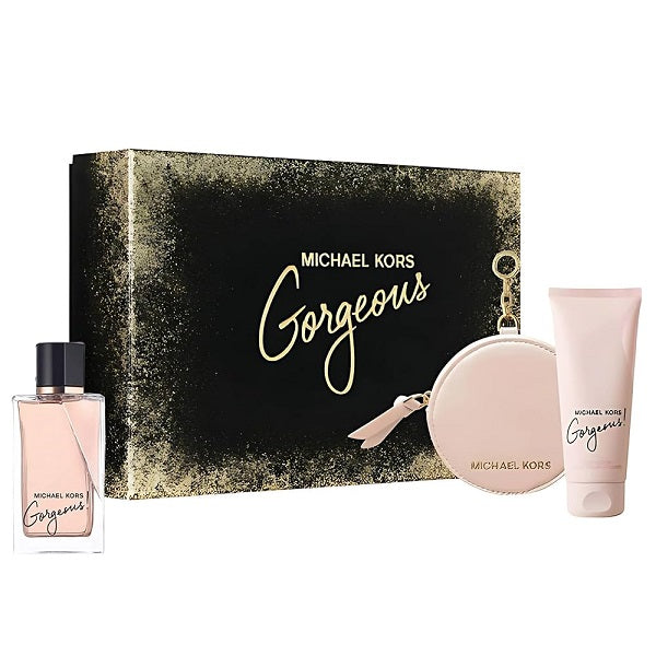 Gift Set MK Gorgeous 3pc 3.4 oz. + Mini Purse + Body Lotion Women