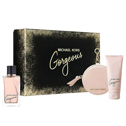 Gift Set MK Gorgeous 3pc 3.4 oz. + Mini Purse + Body Lotion Women
