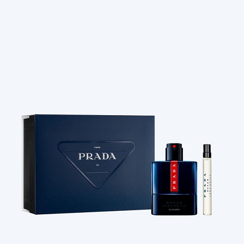 Gift Set Prada Luna Rossa Ocean 2pc 3.4 oz. EDP + 0.3 oz. Men