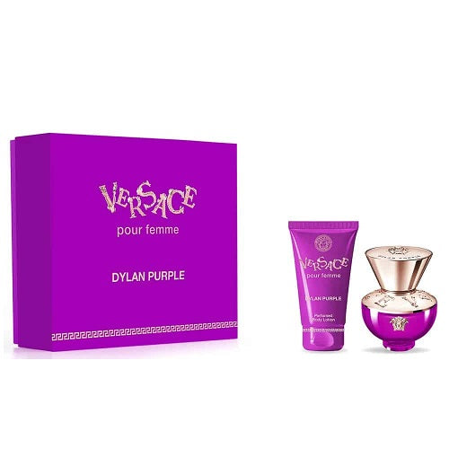 Gift Set Dylan Purple By Versace 3pc 1.7 oz. Women