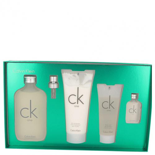 Gift Set Ck One 4pc By Calvin Klein - The Perfume Club