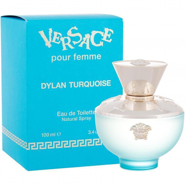 Perfume Dylan Turquoise Women By de Versace - Toilette 3.4 Eau Club The oz