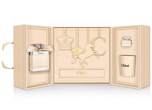 Gift Set Chloe 3pc 2.5 oz. +Candle + mini Women - The Perfume Club