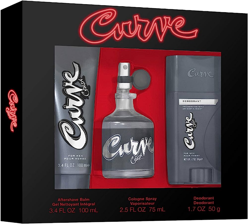 Gift Set Curve Crush 3pc 2.5 oz. Men - The Perfume Club