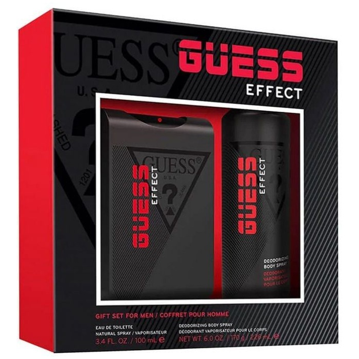 Gift Set Guess Effect 2pc 3.4 oz. EDT + Body Spray - The Perfume Club
